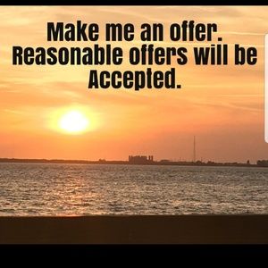 All reasonable offers will be accepted!